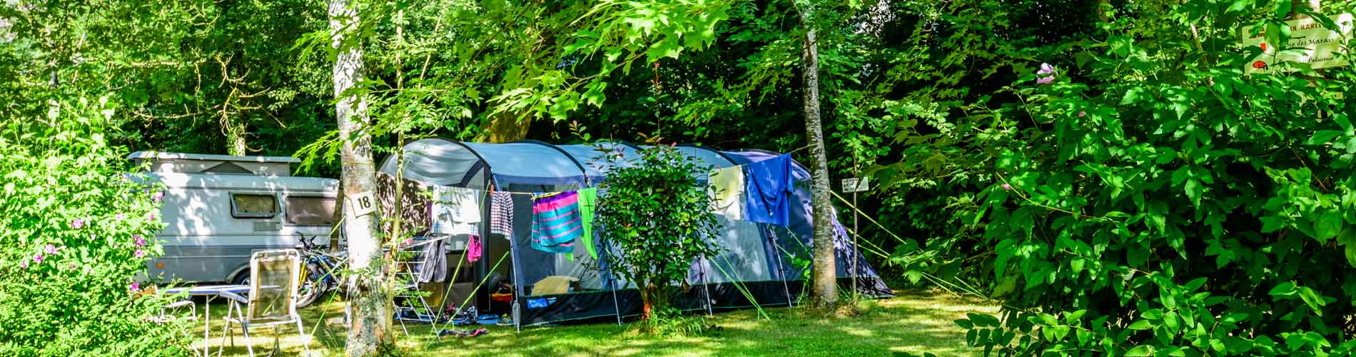 Emplacement camping Pays Basque