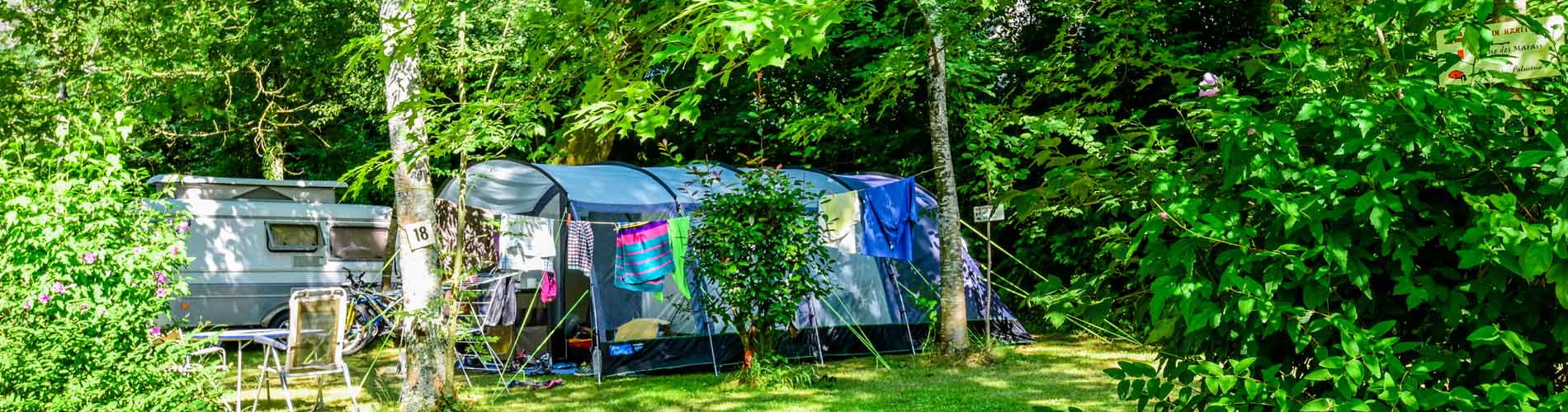 Emplacement camping Pays Basque